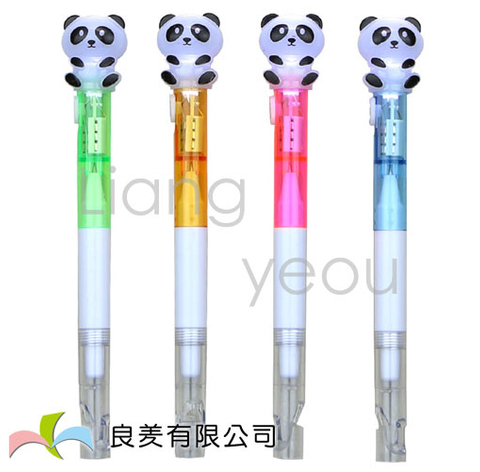 熊貓口哨燈筆